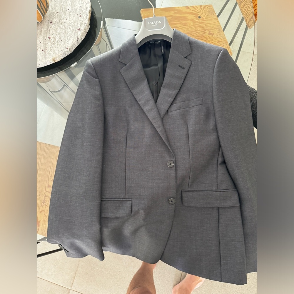 PRADA Gaberdine single breasted blazer NWOT